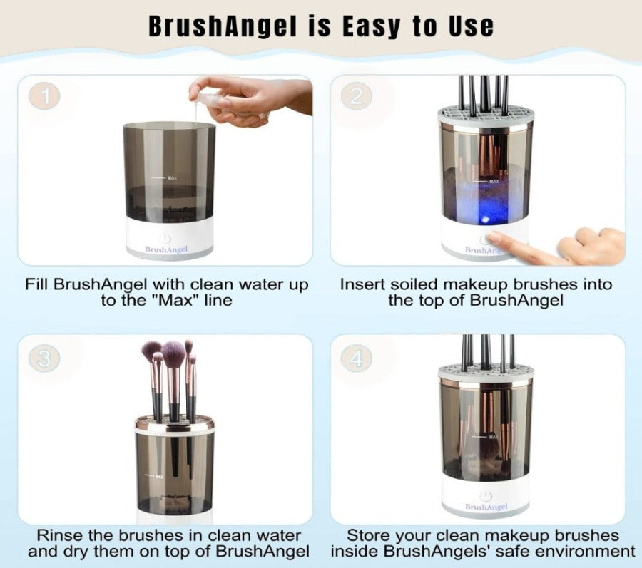 "BrushAngel" Make-up Brush Cleaner