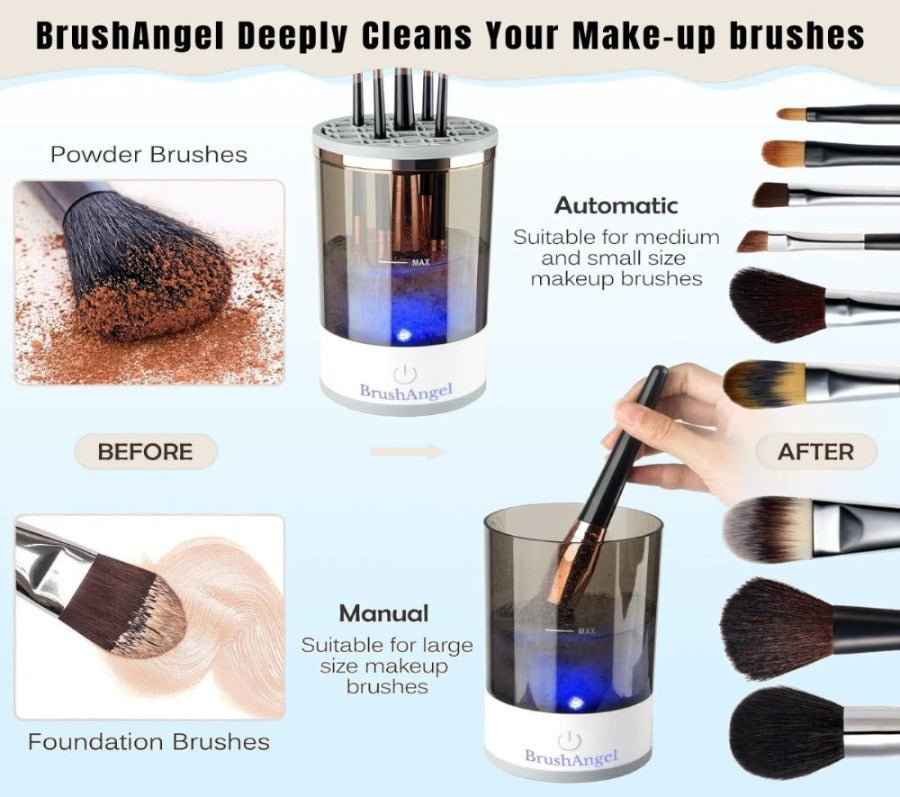 "BrushAngel" Make-up Brush Cleaner